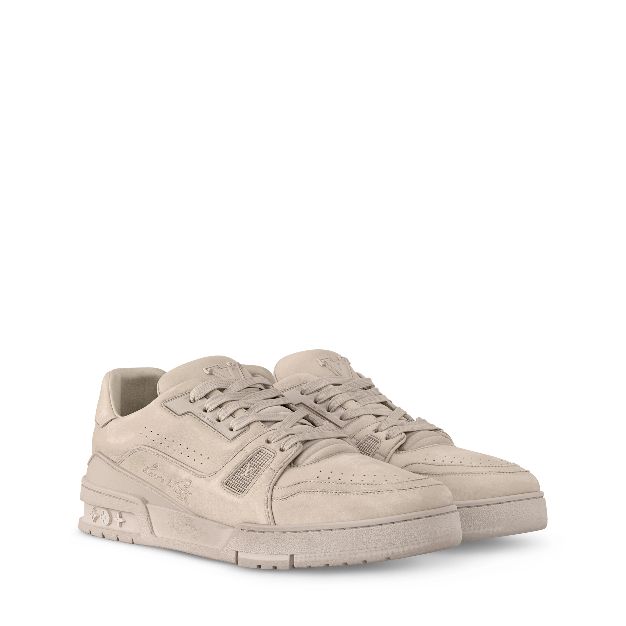 LV Trainer Distressed Sneaker - Shoes 1AHDAX | LOUIS VUITTON